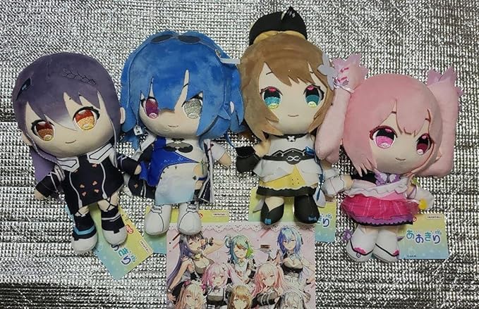 Amazon.co.jp: あおぎり高校 ココぎゅっと! ぬいぐるみ 4点 売り